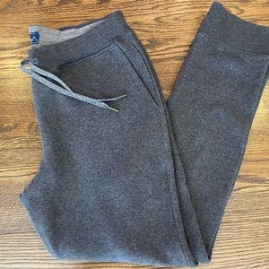 Vineyard Vines Saltwater fleece jogger sweatpants-dark grey